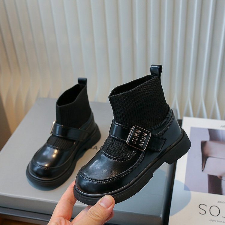 Giày Bốt Mềm Thoải Mái Thời Trang Mùa Đông Cho Bé