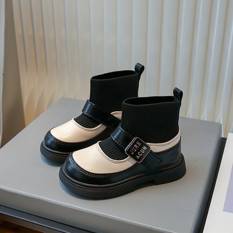 Giày Bốt Mềm Thoải Mái Thời Trang Mùa Đông Cho Bé