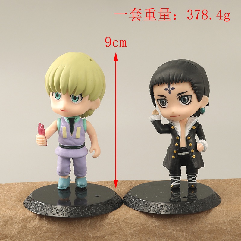 Set 6 Mô Hình Nhân Vật Phim Hunterxhunter 9.5cm