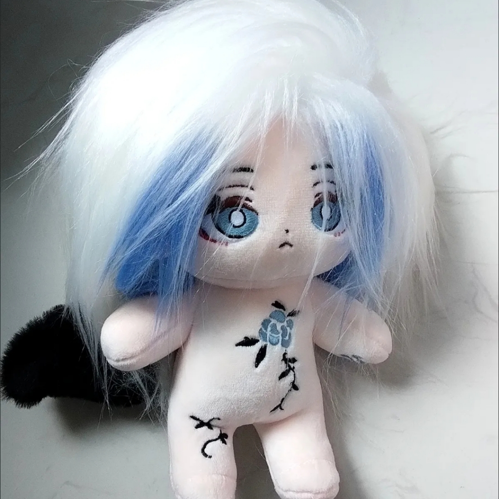 Búp Bê Nhồi Bông Vải cotton Hình Michael caesar anime Mặc Đầm