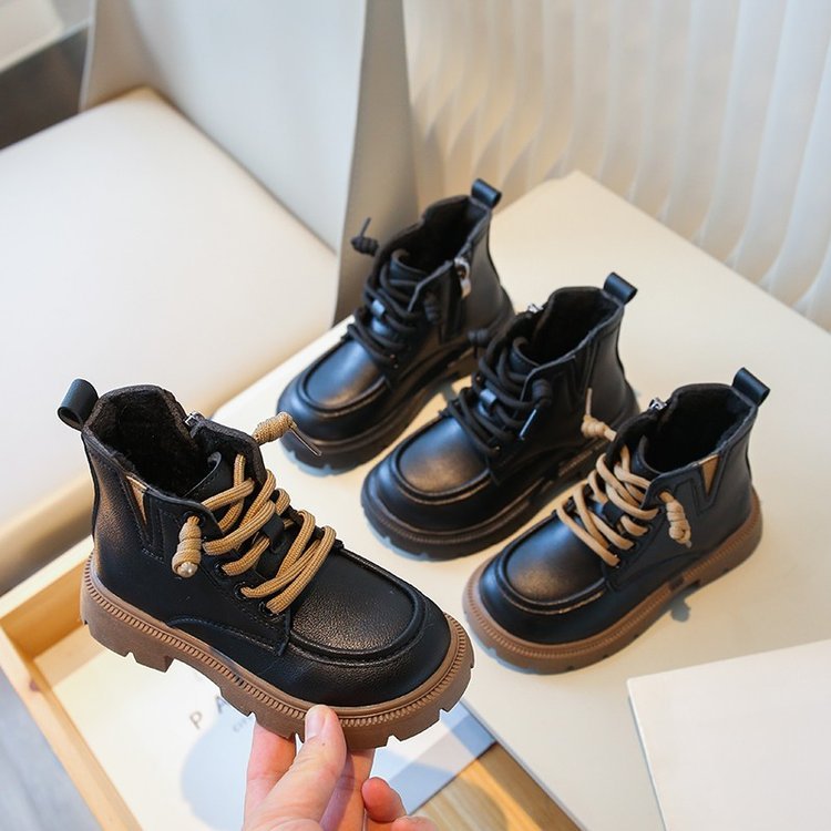 Giày Bốt martin Anh Quốc Đế Mềm Thoải Mái Thời Trang Cho Bé
