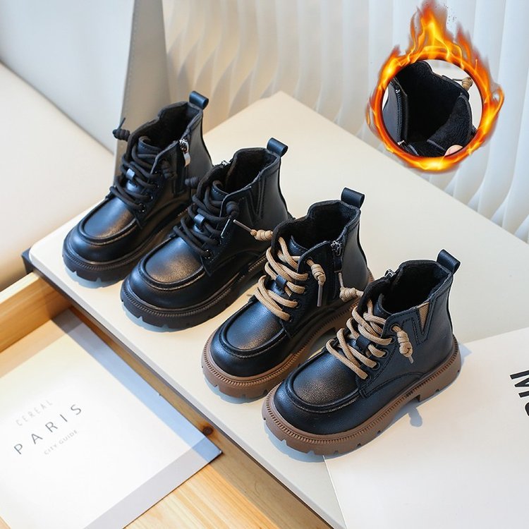 Giày Bốt martin Anh Quốc Đế Mềm Thoải Mái Thời Trang Cho Bé