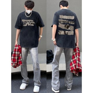 Áo Thun cotton Tinh Khiết Dáng Rộng Tay Ngắn In Hình Quả Lê Thời Trang Có size Lớn