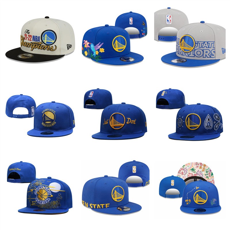 NBA Golden State Warriors Mũ bóng chày có thể điều chỉnh mũ thể thao ngoài trời.
