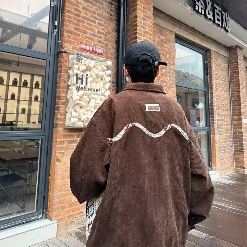 Áo Khoác Thể Thao Tay Dài Phong Cách Đường Phố Cá Tính Cho Nam