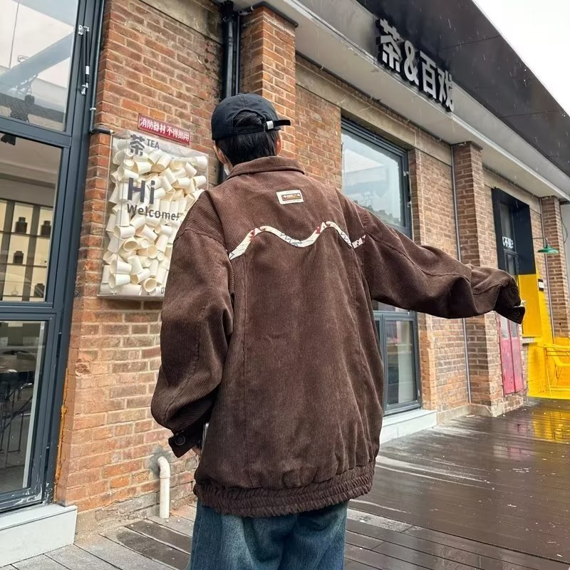 Áo Khoác Thể Thao Tay Dài Phong Cách Đường Phố Cá Tính Cho Nam