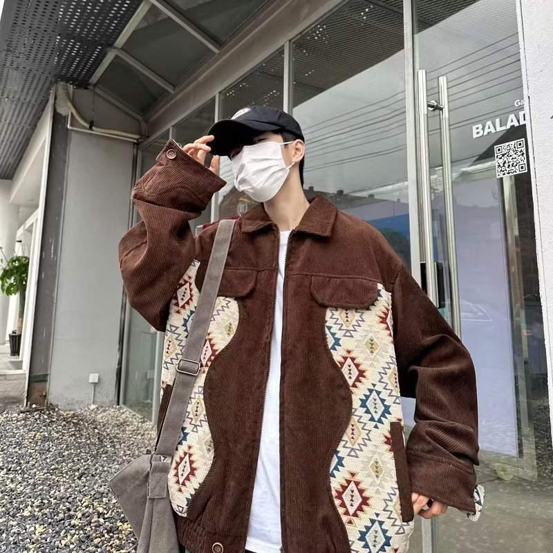 Áo Khoác Thể Thao Tay Dài Phong Cách Đường Phố Cá Tính Cho Nam