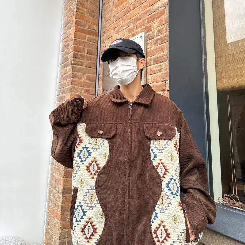 Áo Khoác Thể Thao Tay Dài Phong Cách Đường Phố Cá Tính Cho Nam