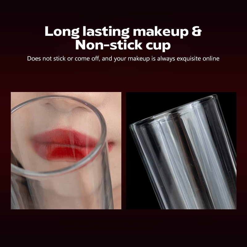 Son Môi Lì Lì Mịn Như Nhung Làm Trắng Lâu Trôi Chống Dính Cốc Khi Uống Nước 52g