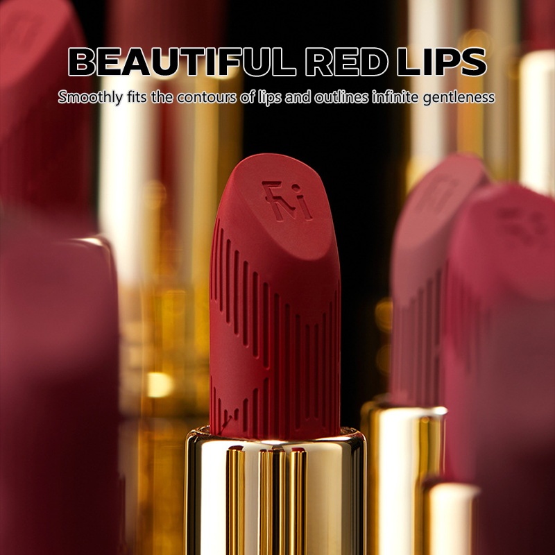 Son Môi Lì Lì Mịn Như Nhung Làm Trắng Lâu Trôi Chống Dính Cốc Khi Uống Nước 52g