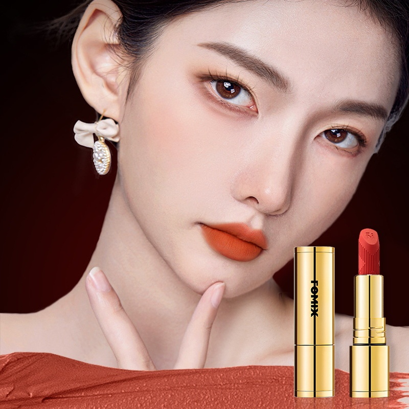 Son Môi Lì Lì Mịn Như Nhung Làm Trắng Lâu Trôi Chống Dính Cốc Khi Uống Nước 52g