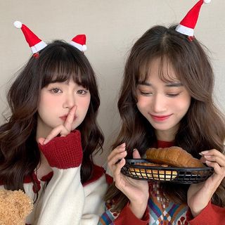 Kẹp Tóc Hình Nón Giáng Sinh Dễ Thương