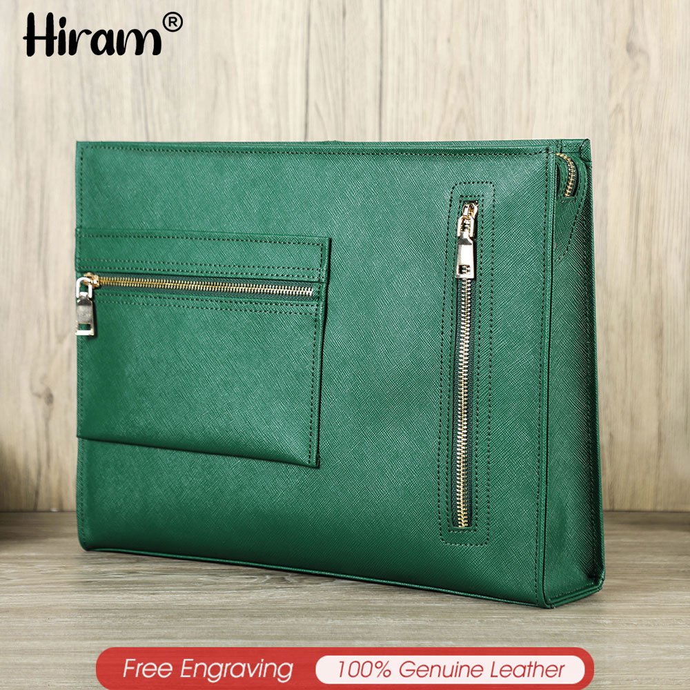 Hiram Túi Da Đựng laptop macbook air 15 inch Cho Nữ