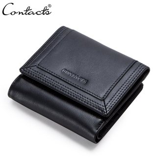 Ví Da CONTACT’S C2163 Thời Trang Nữ Dạng Ngắn
