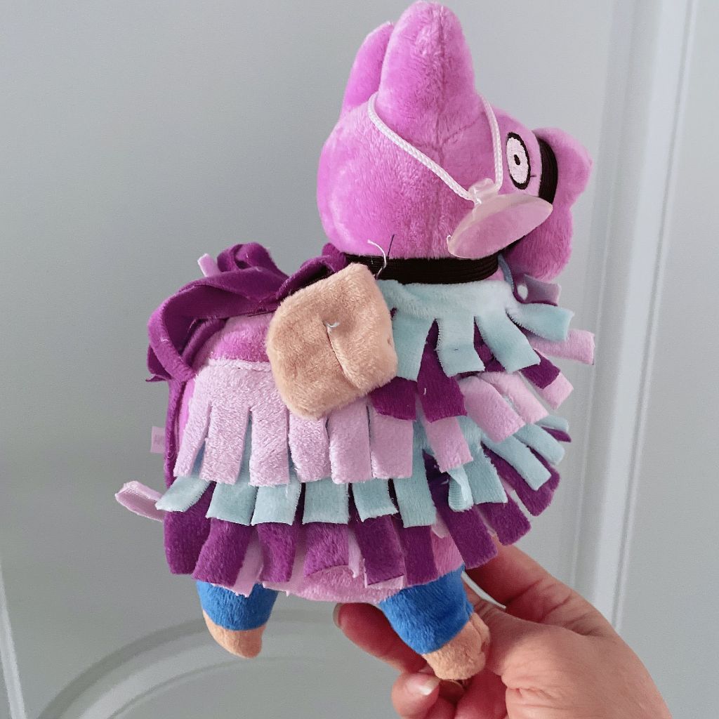 Đồ chơi nhồi bông Hình Lạc Đà alpaca Trong game fortnite 22cm