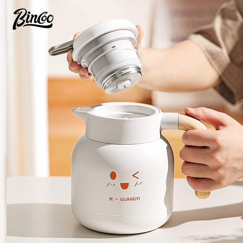 Bincoo Bình Trà Giữ Nhiệt Bằng Thép Không Gỉ 316 1000ml
