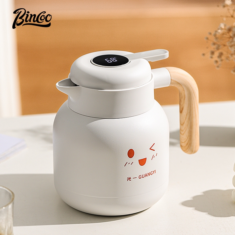 Bincoo Bình Trà Giữ Nhiệt Bằng Thép Không Gỉ 316 1000ml