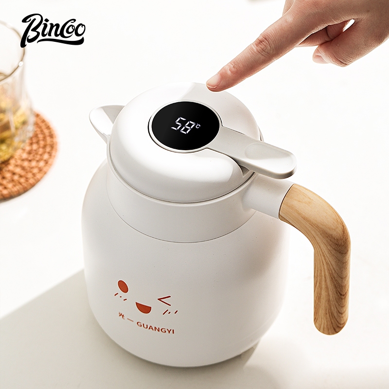 Bincoo Bình Trà Giữ Nhiệt Bằng Thép Không Gỉ 316 1000ml