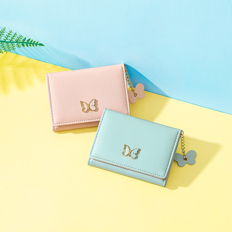 Ví Ngắn Cầm Tay Đa Năng Phong Cách retro Cao Cấp Cho Nữ