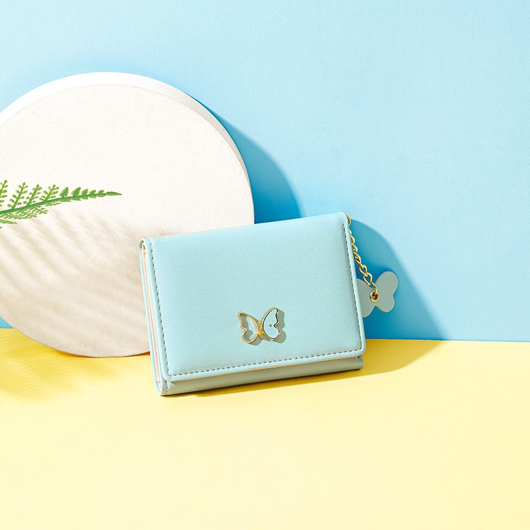 Ví Ngắn Cầm Tay Đa Năng Phong Cách retro Cao Cấp Cho Nữ