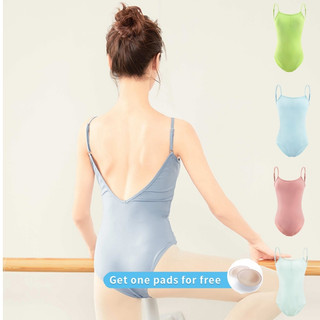 Áo liền quần múa ba lê gợi cảm có lót ngực cho nữ