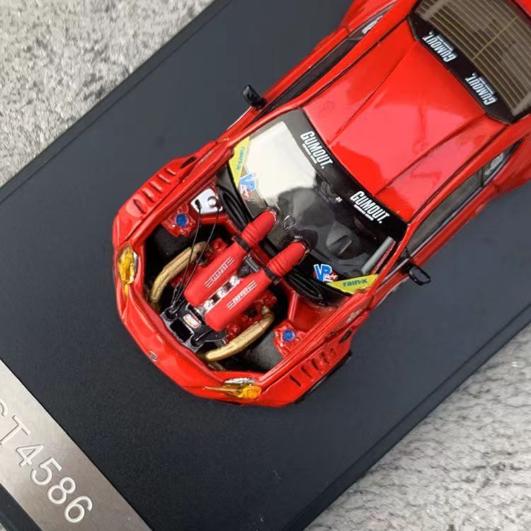 Gumout Mô Hình Xe Hơi toyota 86 458 ferrari 458 4586gt Tỉ Lệ 1 / 64 Bằng Hợp Kim Đẹp Mắt