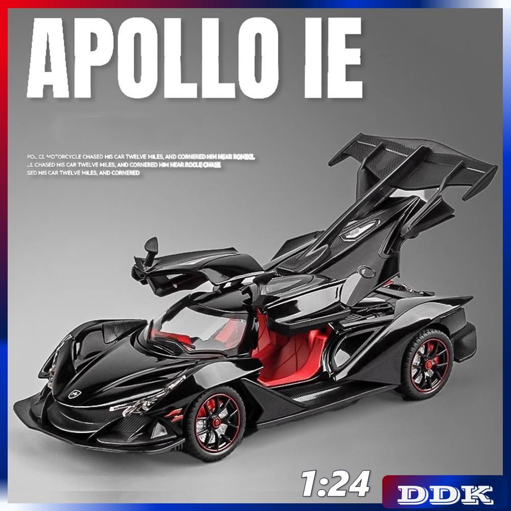 Ddk 1: 24 APOLLO IE Diecast Mô Hình Xe Hợp Kim Đồ Chơi Ô Tô Âm Thanh Kim Loại &amp; Ánh Sáng Kéo Lại Xe Tải Bộ Sưu Tập Xe Cho Trẻ Em Bé Trai Trò Chơi Trẻ Em Bạn Bè Quà Sinh Nhật