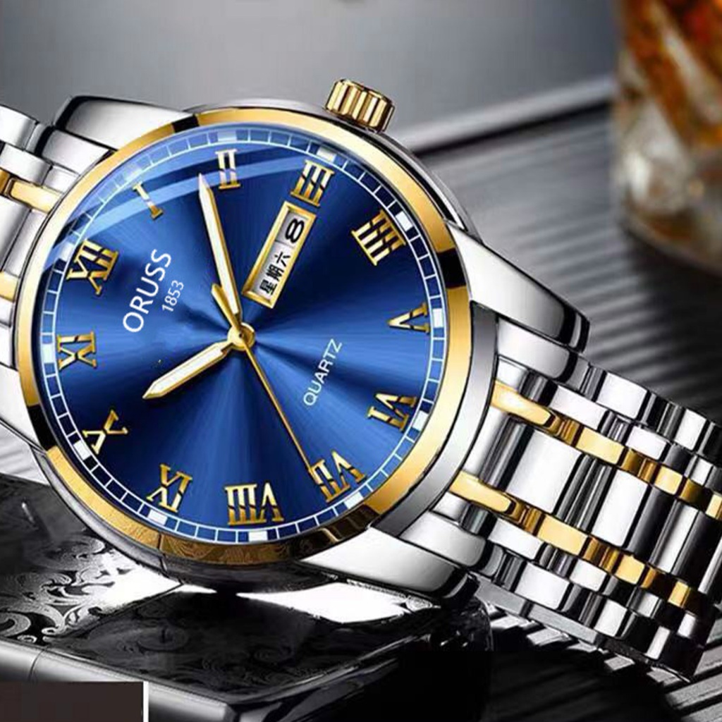 Đồng Hồ Báo Thức seiko Bằng Thép Không Gỉ Màu Bạc Thời Trang Cho Nam