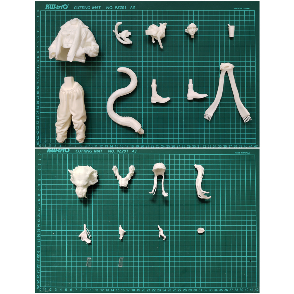 Bộ Mô Hình Đồ Chơi gk02-tigirl unpainted garage Bằng Nhựa resin gk