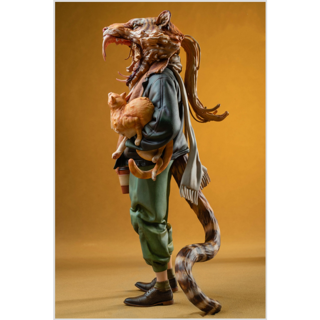 Bộ Mô Hình Đồ Chơi gk02-tigirl unpainted garage Bằng Nhựa resin gk