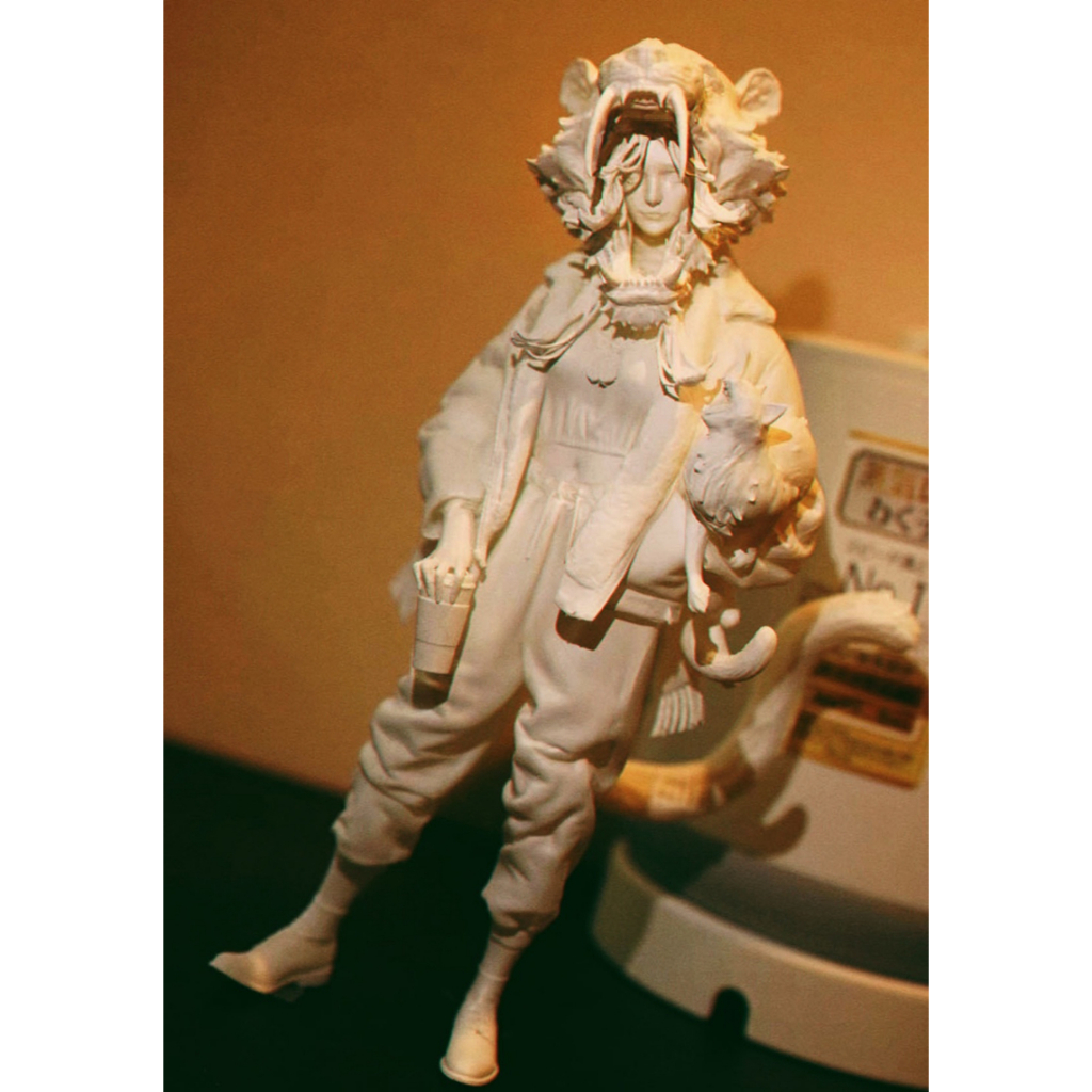 Bộ Mô Hình Đồ Chơi gk02-tigirl unpainted garage Bằng Nhựa resin gk