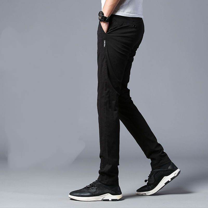 Quần Tây Dài Dáng Ôm Thời Trang Công Sở Lịch Lãm Cho Nam