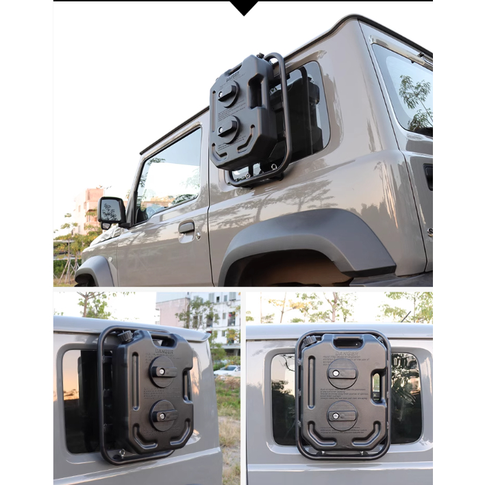 Motorlife 10L Dầu Nhiên Liệu Bình Chứa Chống Sốc Dự Phòng Khẩn Cấp Xăng Khí Có Thể Đa Năng Cho Xe Máy Off Road SUV ATV