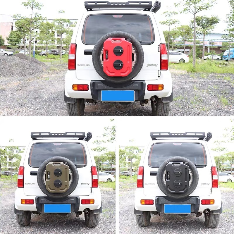 Motorlife 10L Dầu Nhiên Liệu Bình Chứa Chống Sốc Dự Phòng Khẩn Cấp Xăng Khí Có Thể Đa Năng Cho Xe Máy Off Road SUV ATV