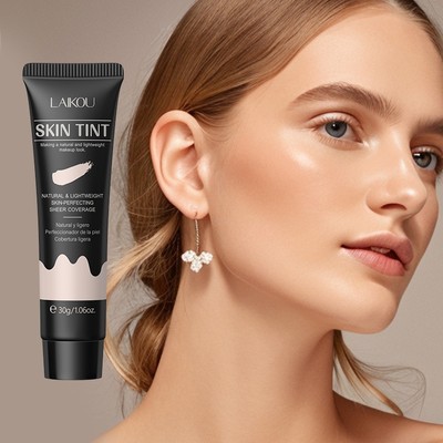 Kem nền trang điểm tự nhiên không thấm nước laikou skin tint long lasting concealer