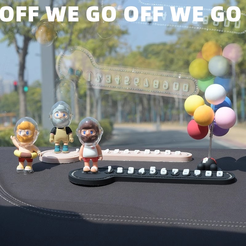 Off we go Bảng Điều Khiển Trang Trí Bảng Điều Khiển Xe Hơi