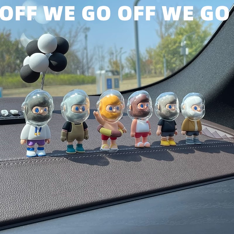 Off we go Bảng Điều Khiển Trang Trí Bảng Điều Khiển Xe Hơi