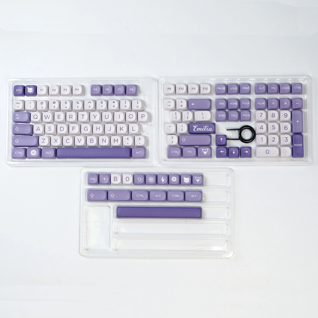 GMK theme Cute theme keycaps/XOA profile/Dye-sub/The Little Prince /Witch/Snow Mountain/Black lotus/constitute