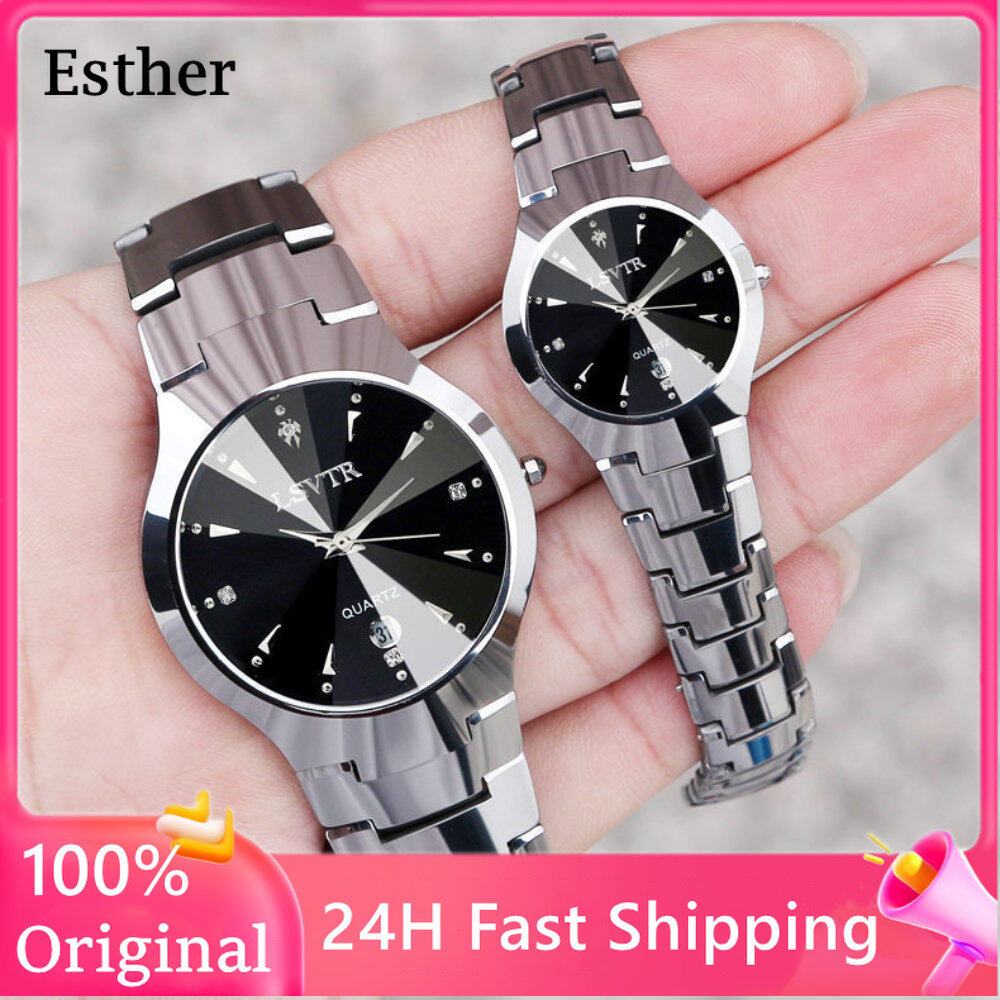 Đồng Hồ Thạch Anh Tự Động Chống Nước Có Lịch Mua 1 Tặng 1 Cho Cặp Đôi