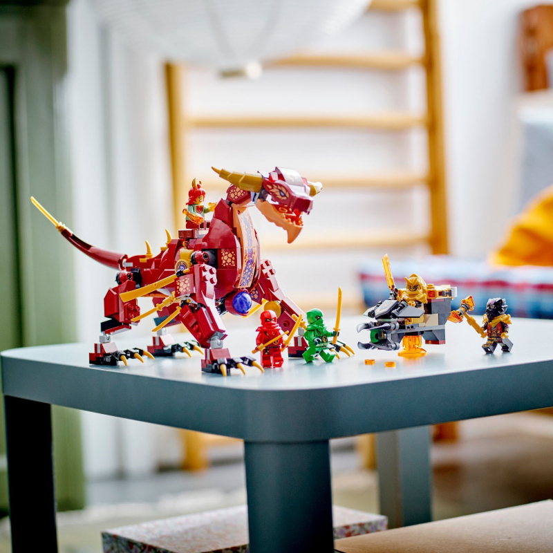 Bộ Đồ Chơi Lắp Ráp Lò Vi Sóng 479 Mảnh Hình Rồng ninjago 71793