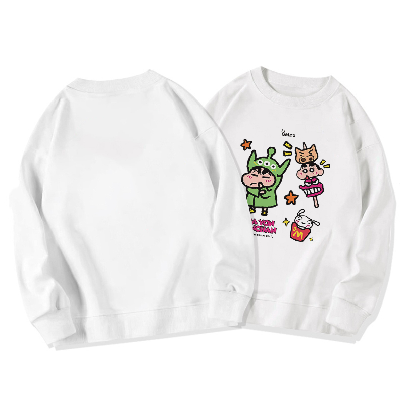 Áo thu đông nữ cổ tròn xám ghi local brand SALMO áo nỉ dài tay form rộng Y0377