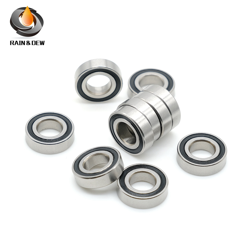 10 Chiếc S688-2RS Vòng Bi Không Gỉ ABEC-7 8x16x5 mm Thu Nhỏ 688RS Vòng Bi 618 / 8RS Vòng Bi 688 2RS