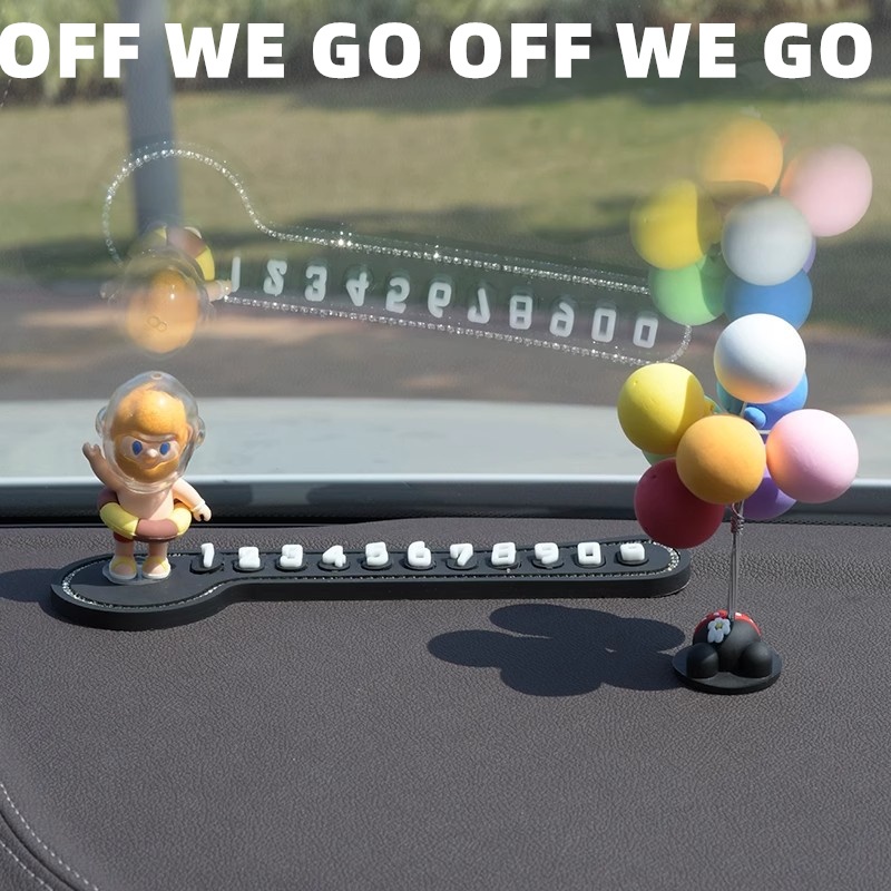 Off we go Bảng Điều Khiển Trang Trí Bảng Điều Khiển Xe Hơi