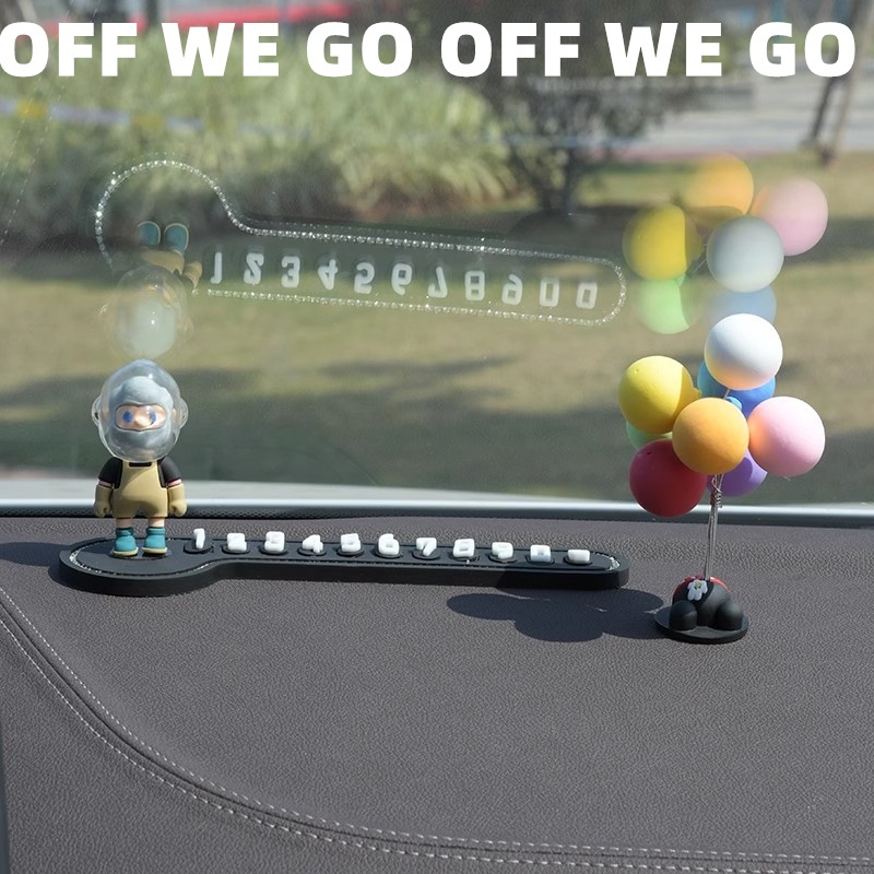 Off we go Bảng Điều Khiển Trang Trí Bảng Điều Khiển Xe Hơi