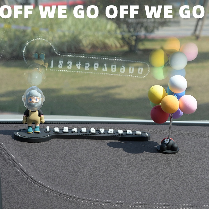 Off we go Bảng Điều Khiển Trang Trí Bảng Điều Khiển Xe Hơi