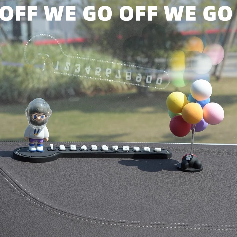 Off we go Bảng Điều Khiển Trang Trí Bảng Điều Khiển Xe Hơi