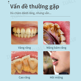 CHÍNH HÃNG Kem đánh răng men vi sinh làm trắng răng loại bỏ cao răng hôi