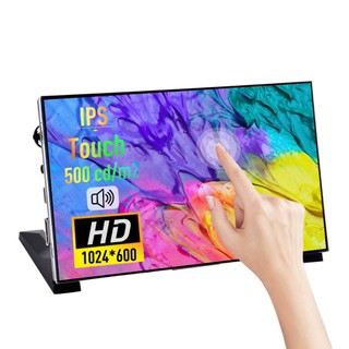 Màn hình lcd 52pi 7 inch cho raspberry pi, 1024x600 ips ips 7 inch pi 5 / pi 4b / 3b + / 3b / b + / zero / 400