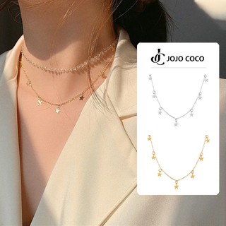 JOJO COCO Vòng cổ Tua Rua Hình Ngôi Sao Thời Trang Hàn Quốc Cho Nữ