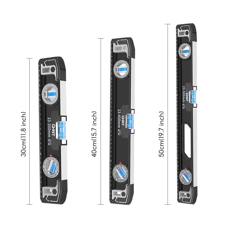 Thước thủy Đo đa góc nghiêng 180° Thân hợp kim nhôm